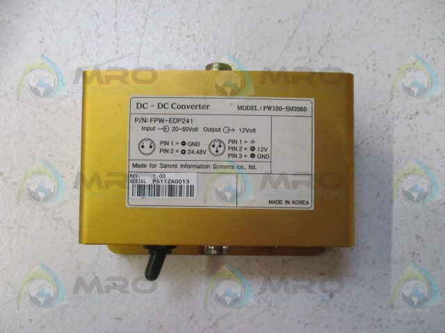 SAMMI SYSTEMS PW100-SM2060 DC-DC CONVERTER *NEW IN BOX*