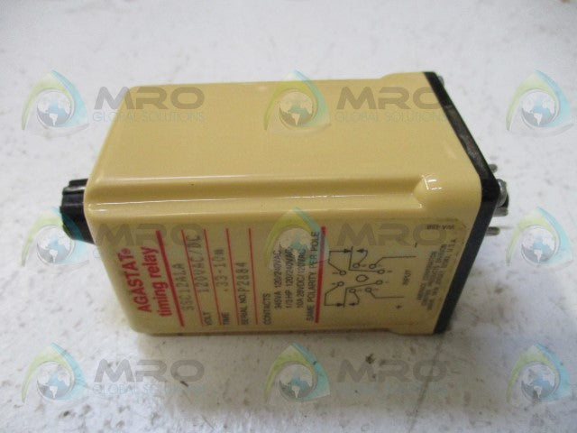 AGASTAT SSC12ALA TIME DELAY RELAY 120VAC *NEW IN BOX*