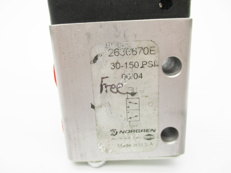 NORGREN 2630670E 30-150PSI (AS PICTURED) NSNP