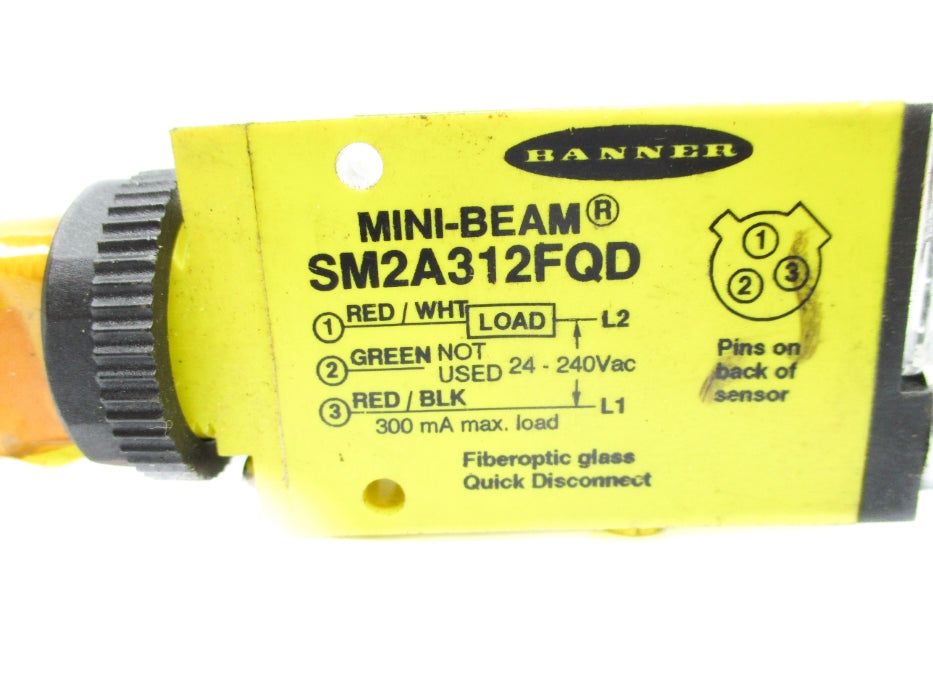 BANNER ENGINEERING SM2A312FQD 24-240VAC UNMP