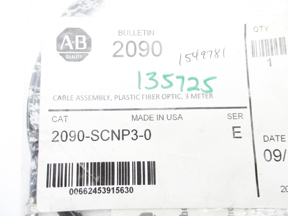ALLEN BRADLEY 2090-SCNP3-0 SER. E NSMP
