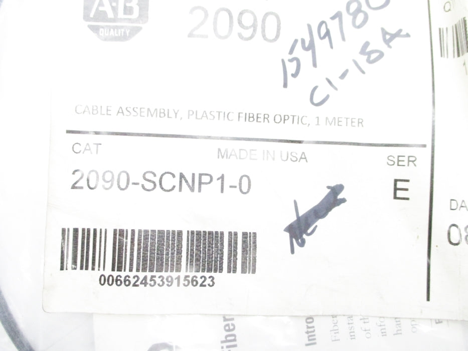 ALLEN BRADLEY 2090-SCNP1-0 SER. E NSMP
