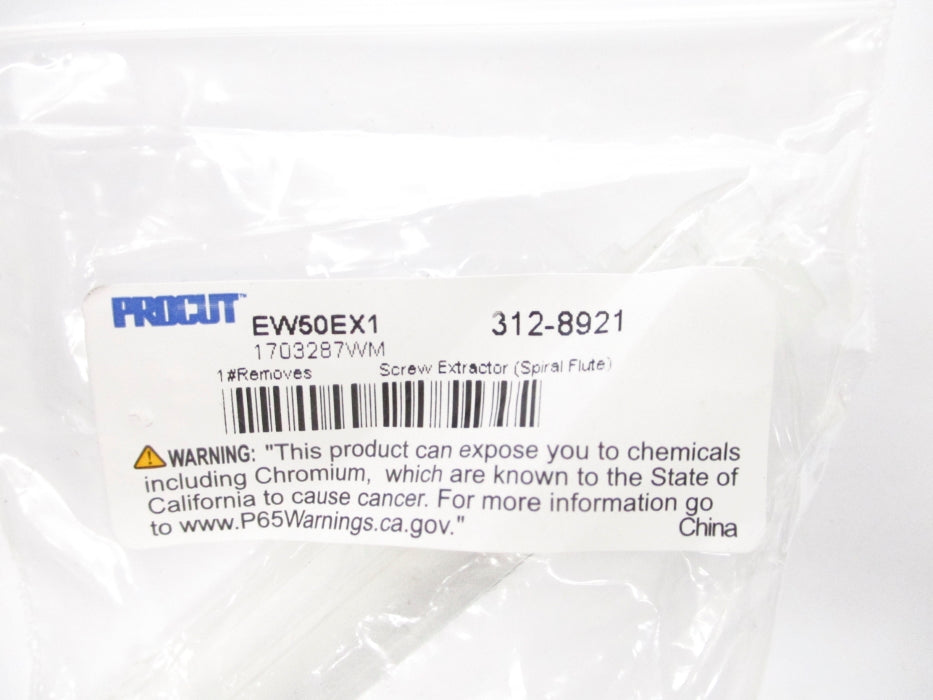 PROCUT EW50EX1 312-8321 NSMP