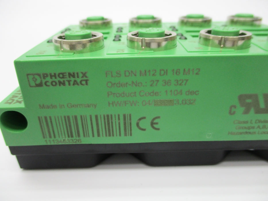 PHOENIX CONTACT FLSDNM12DI16M12 2736327 NSNP