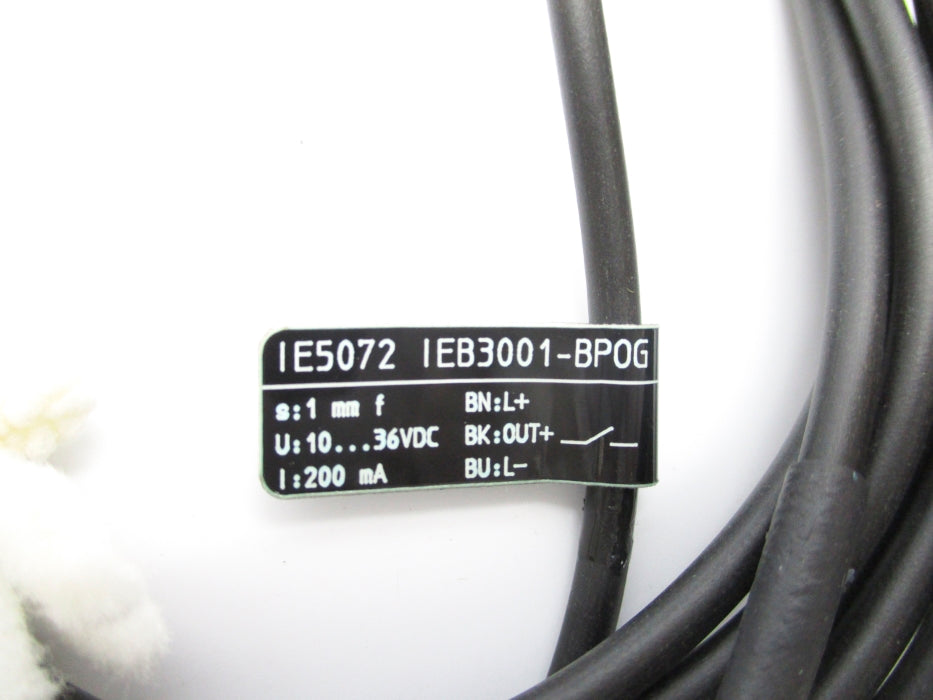IFM EFECTOR IE5072 IEB3001-BPOG 10-36VDC NSNP