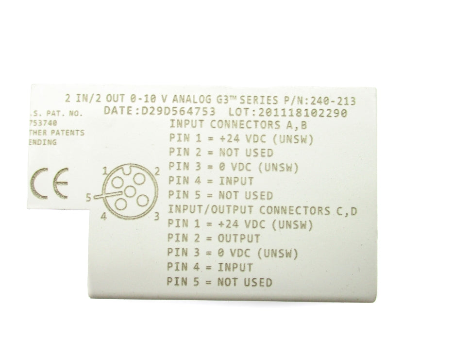 NUMATICS 240-213 NSNP