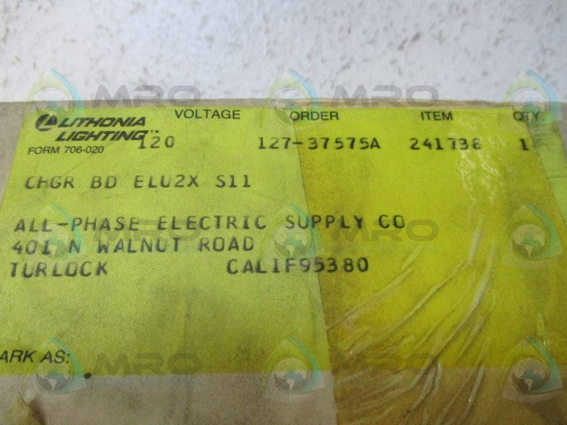 LITHONIA LIGHTING EMEPC06V01 CHARGER BOARD *NEW IN BOX*