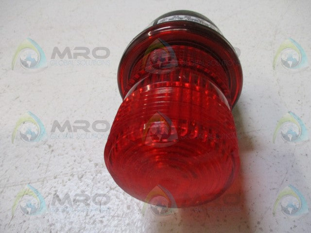 FEDERAL SIGNAL LP3E-120R RED STROBE SIGNALING LIGHT *NEW IN BOX*