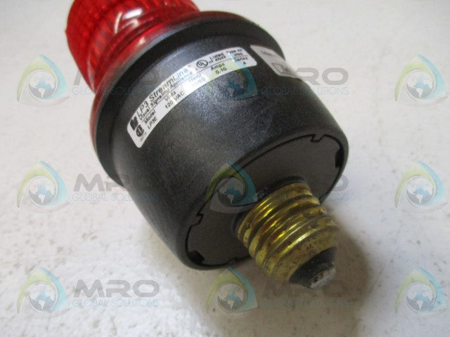 FEDERAL SIGNAL LP3E-120R RED STROBE SIGNALING LIGHT *NEW IN BOX*