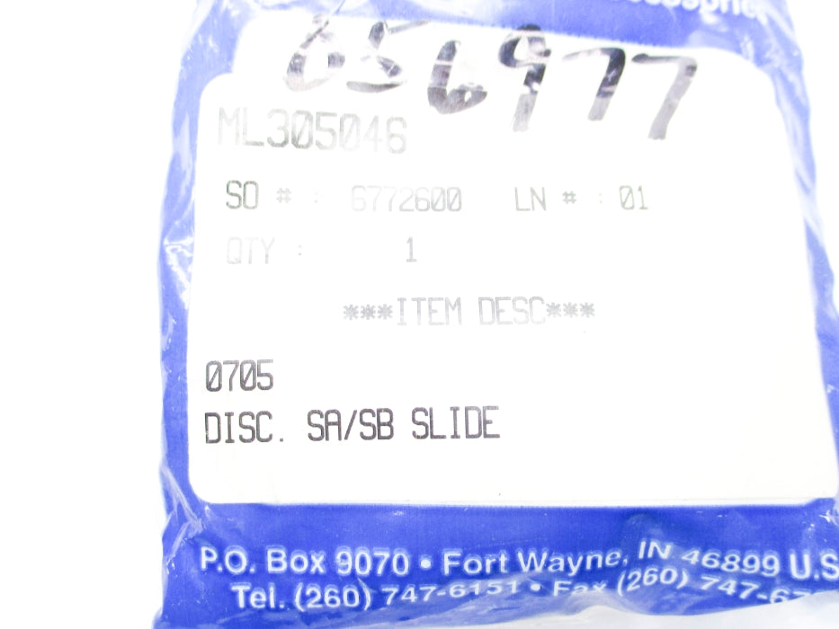 PHD ML305046 NSMP