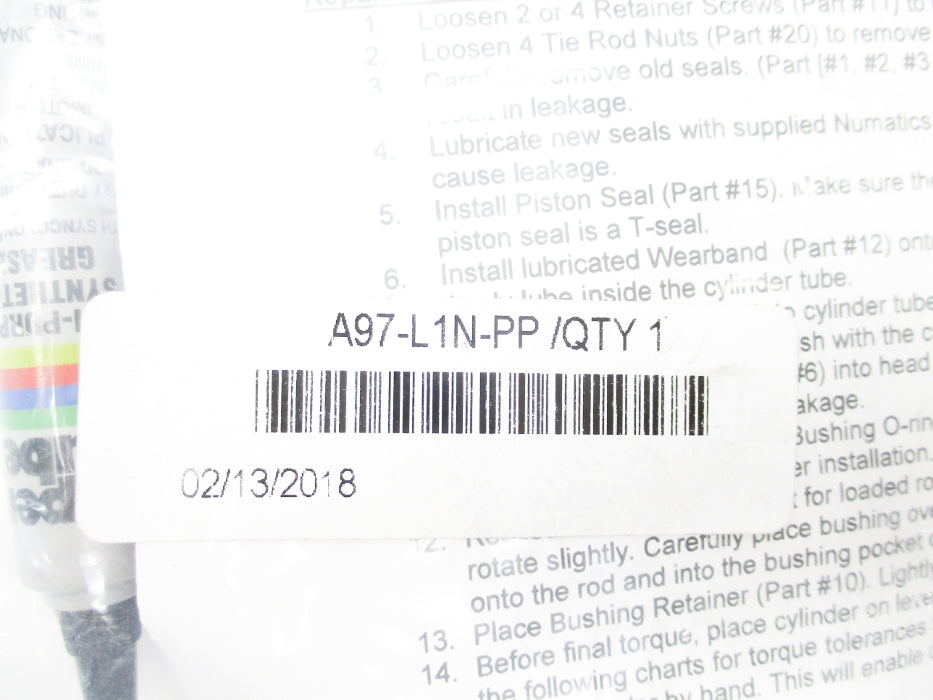 NUMATICS A97-L1N-PP NSMP