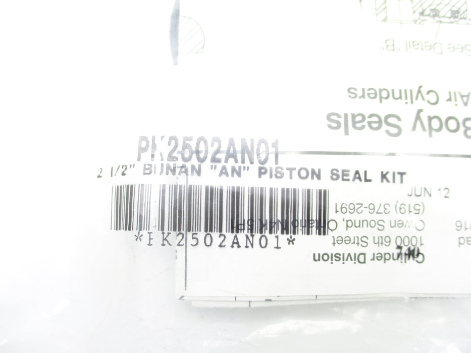 PARKER PK2502AN01 NSMP