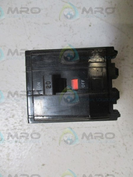 SQUARE D QOB320 CIRCUIT BREAKER 20A 240V * NEW NO BOX *