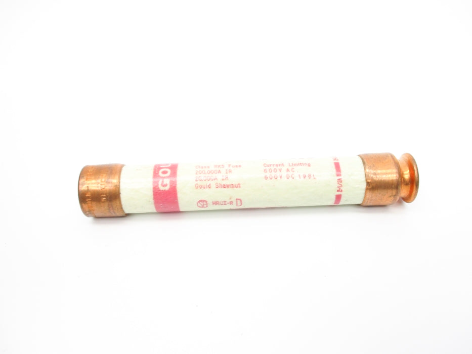 GOULD SHAWMUT TRS2-1/2R 2-1/2A 600VAC/DC NSNP