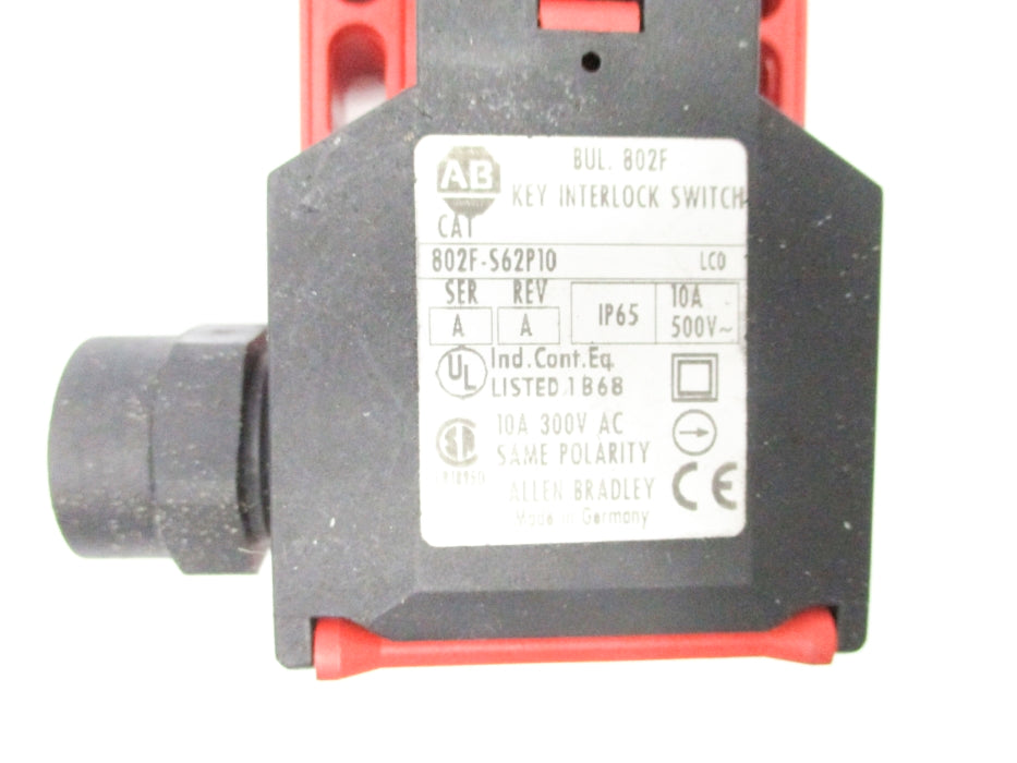 INDUSTRIAL SPARE PART 802F-S62P10 SER. A UNMP