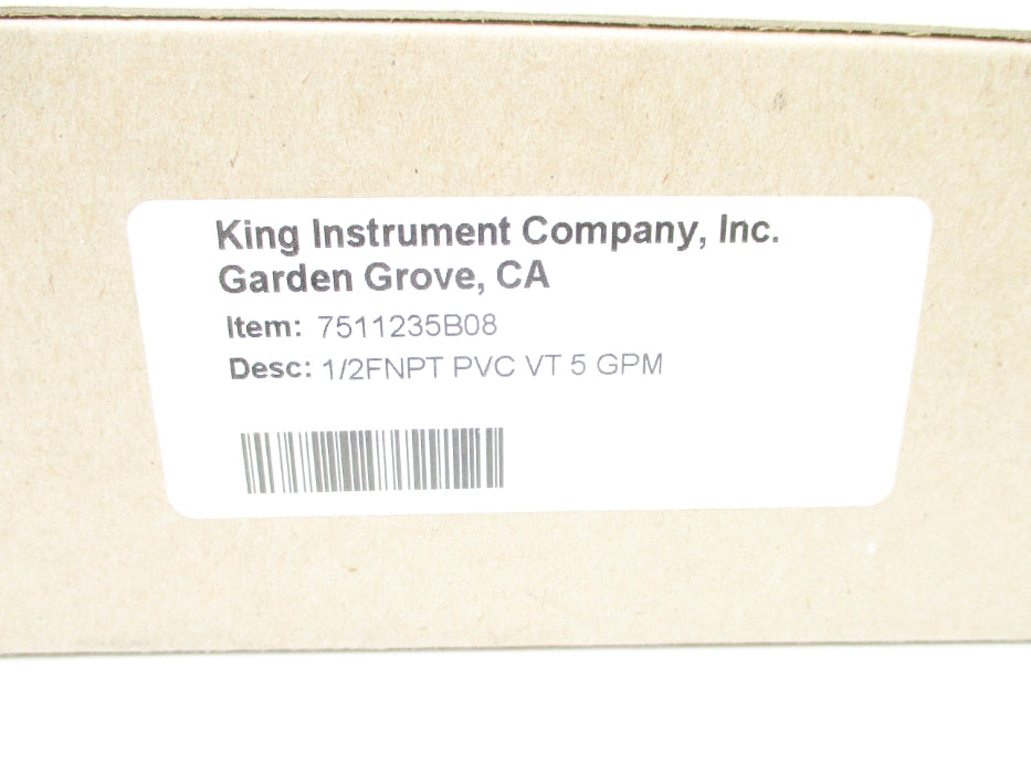 KING INSTRUMENT 7511235B08 NSMP