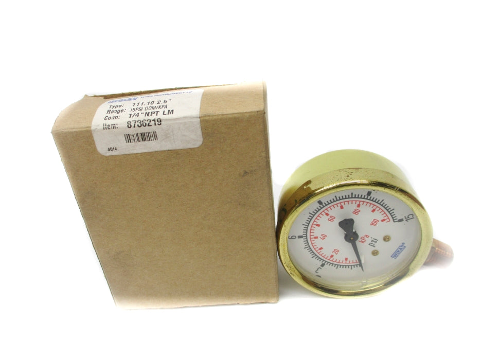 WIKA 8736219 0-15PSI NSMP
