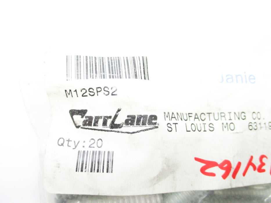 CARR LANE M12SPS2 (PKG OF 20) NSMP