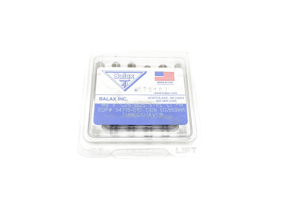 BALAX M8X1.25BD5 (PKG OF 6) NSMP