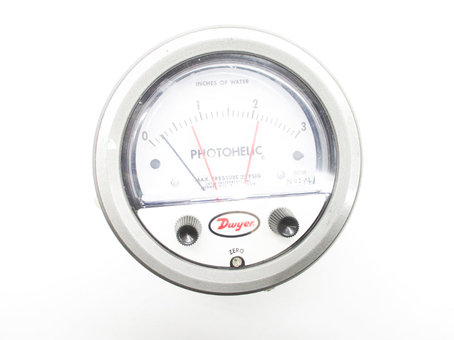 DWYER 3003MR 25PSI 0-3 NSNP