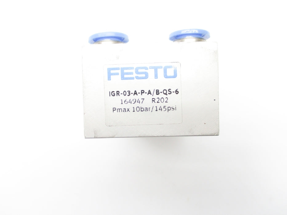 FESTO IGR-03-A-P-A/B-QS-6 164947 145PSI NSNP