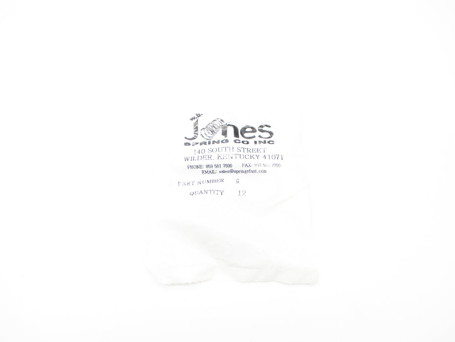 JONES SPRING 9 (PKG OF 12) NSMP