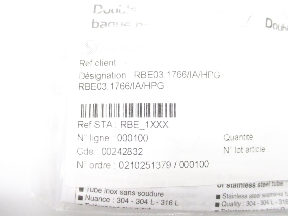 STAUBLI RBE03.1766/IA/HPG NSMP