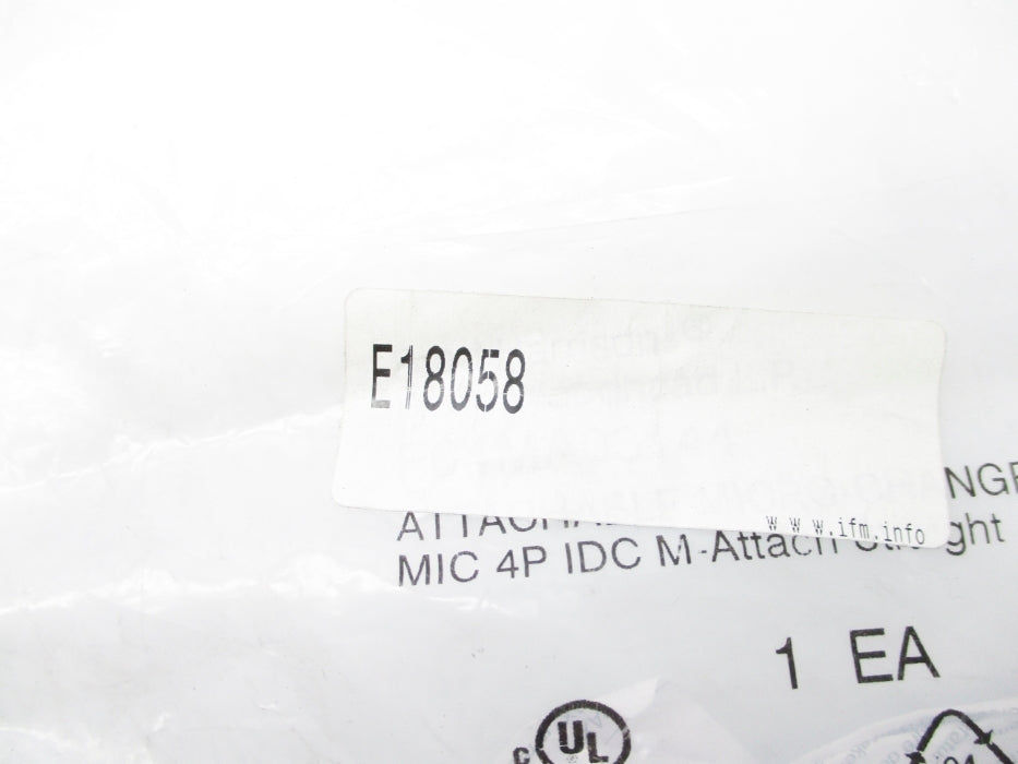 IFM EFECTOR E18058 NSMP