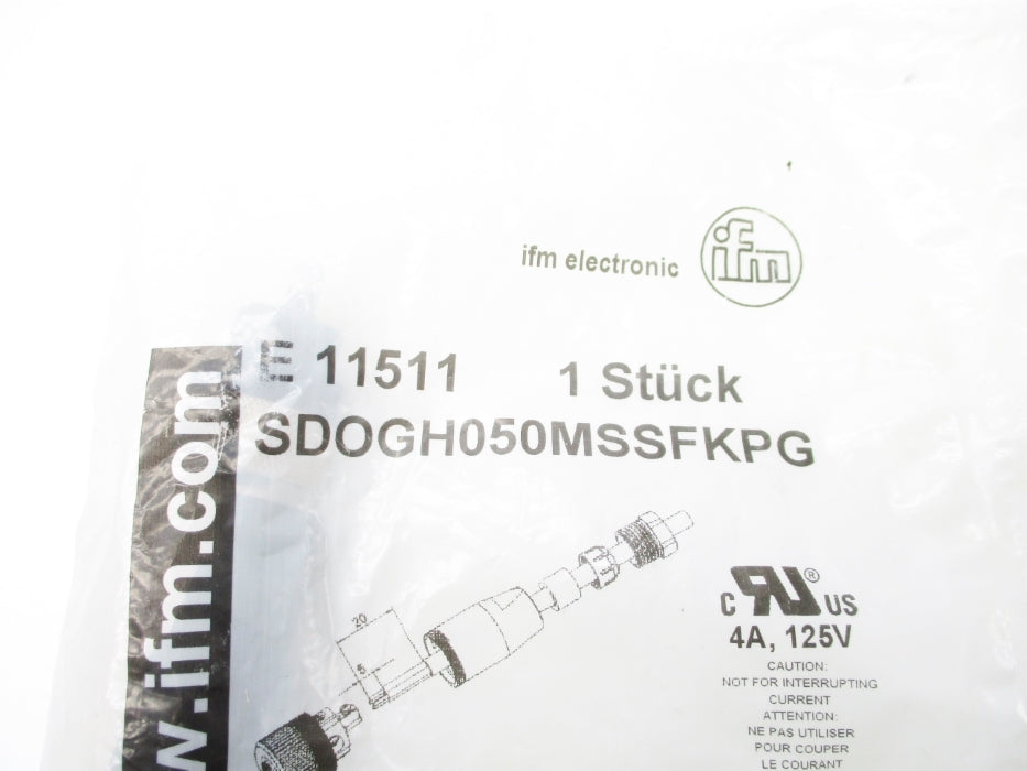 IFM EFECTOR SDOGH050MSSFKPG E11511 NSMP