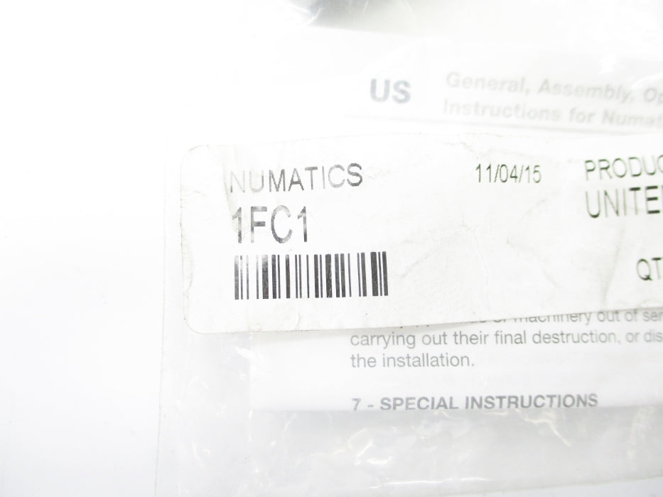 NUMATICS 1FC1 NSMP