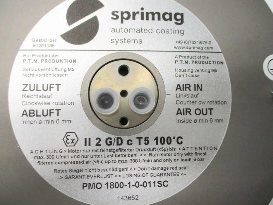SPRIMAG PMO1800-1-0-011SC NSNP