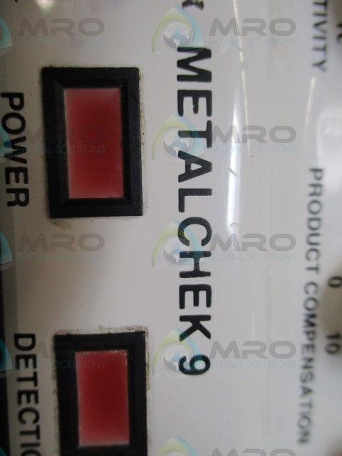 LOCK INSPECTION SYSTEMS METALCHEK9 METAL DETECTION *USED*