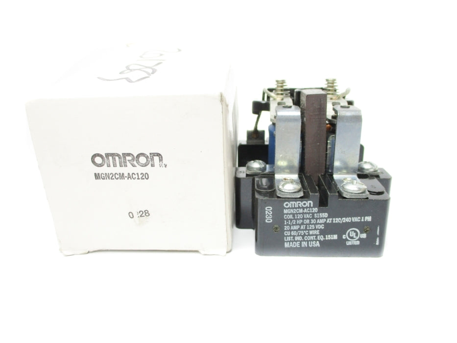 OMRON MGN2CM-AC120 120VAC 20A NSMP