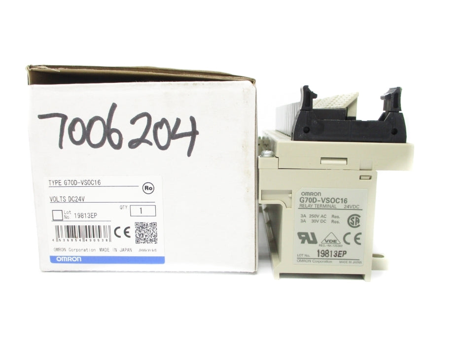 OMRON G70D-VSOC16 24VDC 3A NSMP