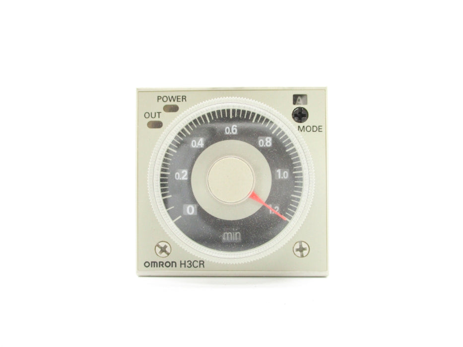 OMRON H3CR-A 100-240VAC 5A 0-1.2MIN NSNP