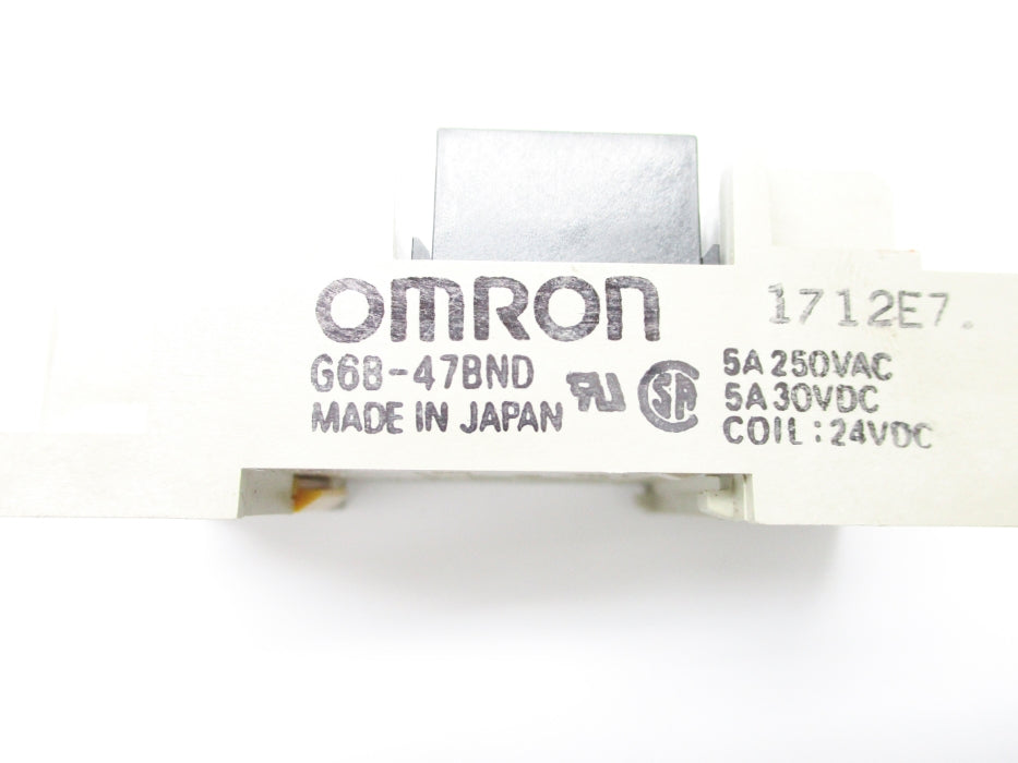 OMRON G6B-47BND 24VDC 5A NSNP