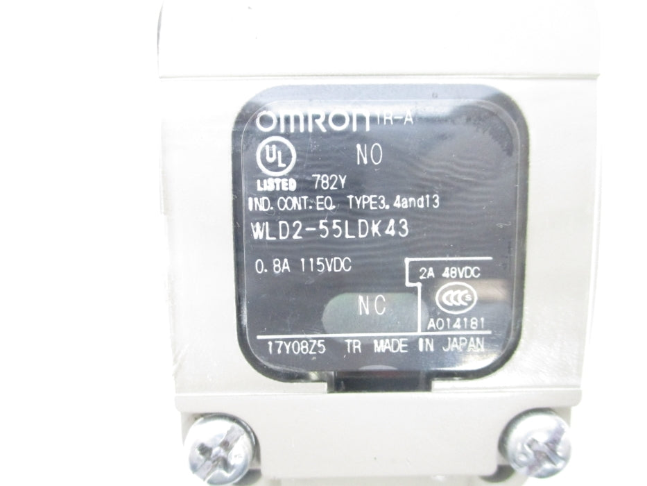 OMRON WLD2-55LDK43 115VDC 2A NSNP