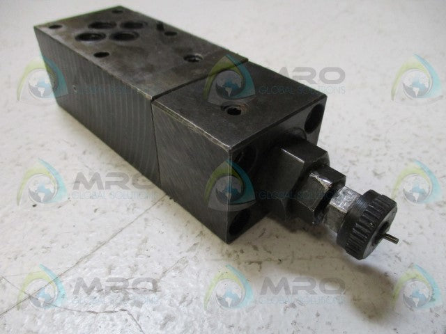 PARKER PRM2PP17KN-42 HYDRAULIC PRESSURE REDUCING VALVE *USED*
