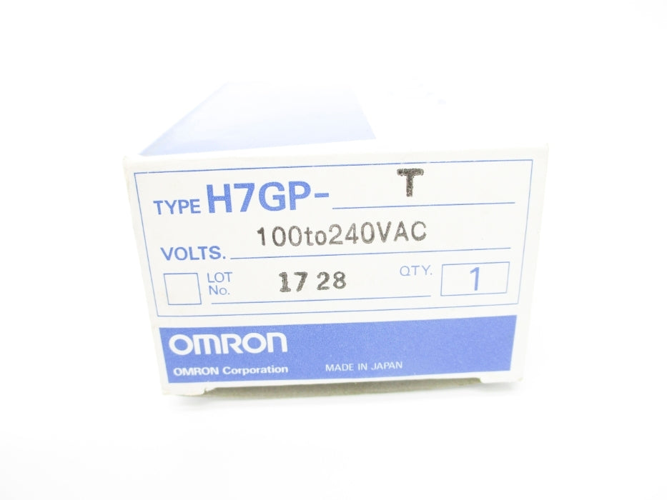 OMRON H7GP-T NSMP
