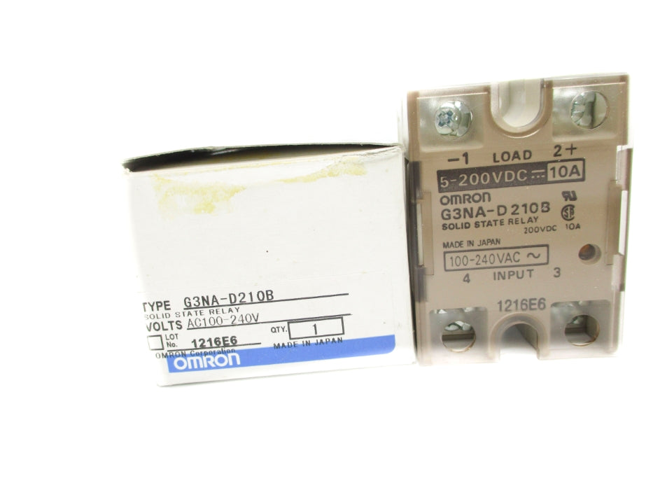 OMRON G3NA-D210B 100-240V 10A NSMP
