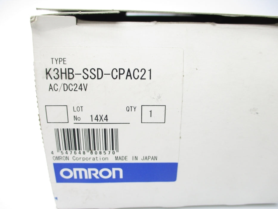 OMRON K3HB-SSD-CPAC21 NSMP