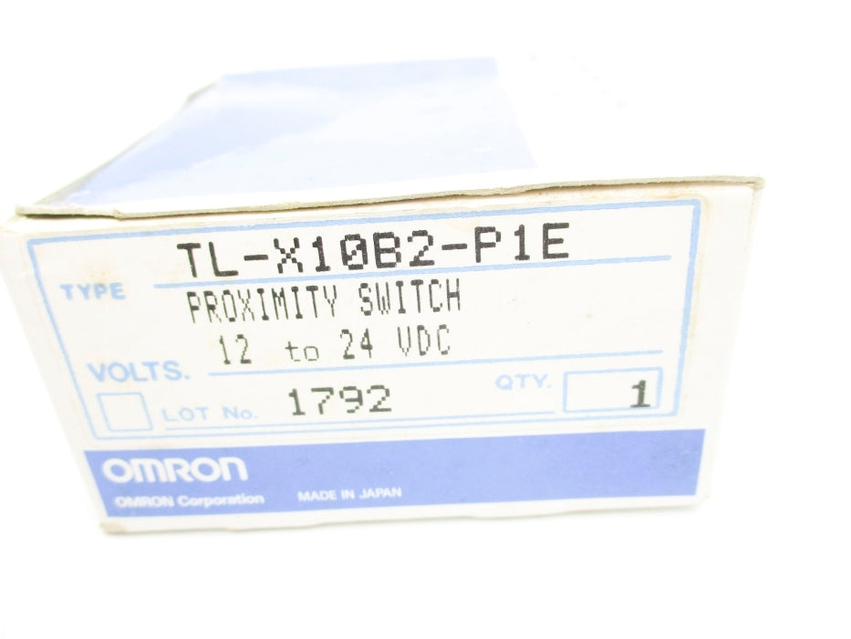 OMRON TL-X10B2-P1E NSMP