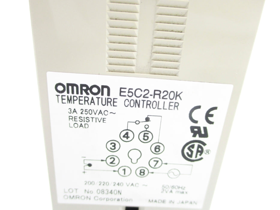 OMRON E5C2-R20K 800'C 200/220/240VAC NSNP