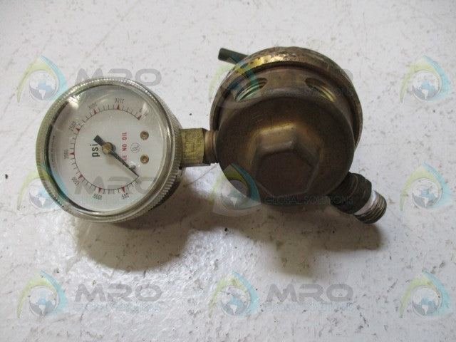 VICTOR SR260A COMPRESSED GAS REGULATOR *USED*