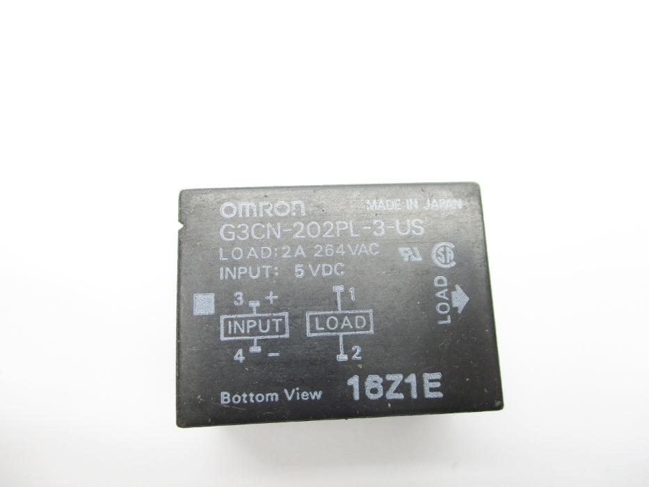 OMRON G3CN-202PL-3-US 5VDC 2A NSNP