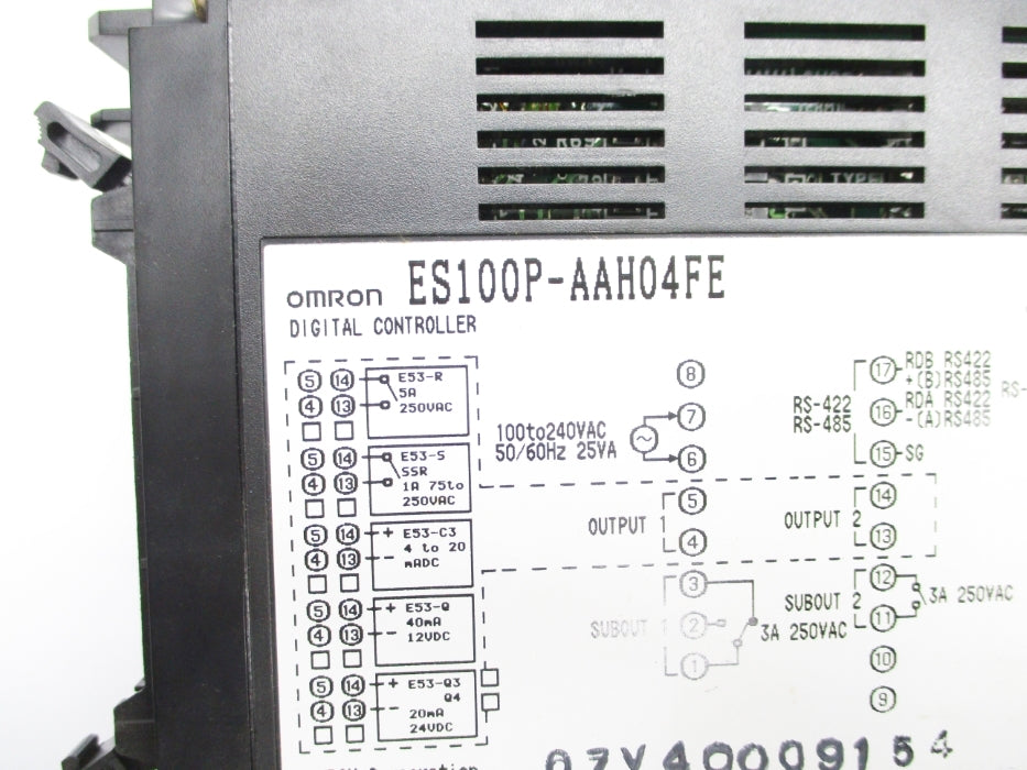 OMRON ES100P-AAH04FE NSNP