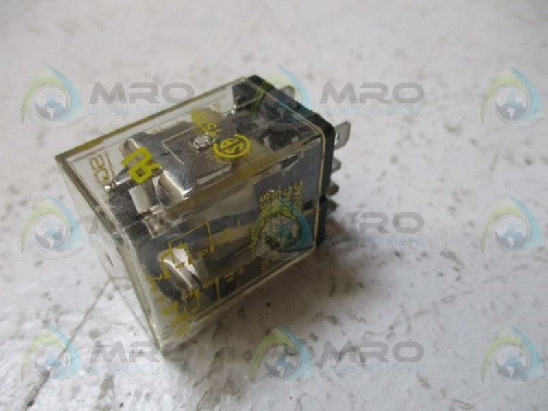 SQUARE D 8501-RSD42V60 RELAY 110VDC *USED*