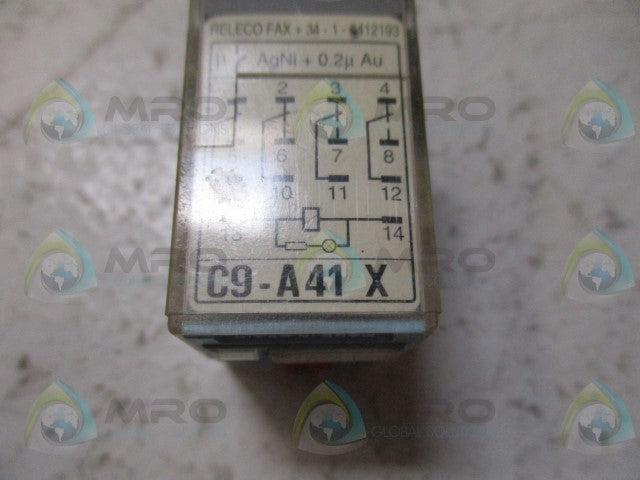 RELECO C9-A41X RELAY 120VAC *USED*