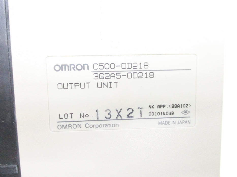 OMRON C500-OD218 3G2A5-OD218 NSNP