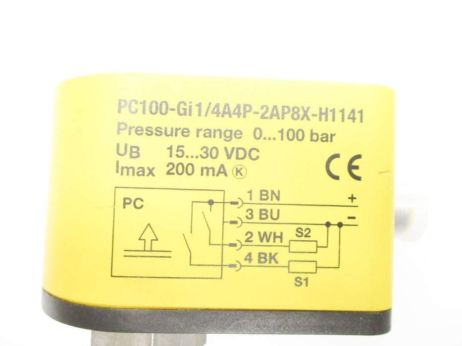 TURCK PC100-GI1/4A4P-2AP8X-H1141 NSNP